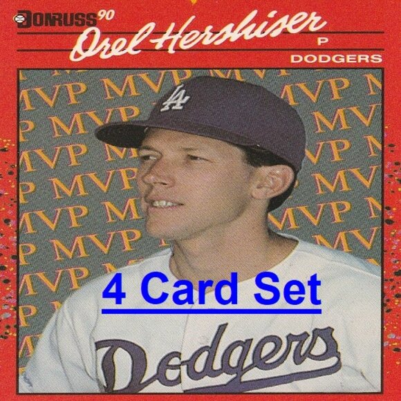 Orel Hershiser MLB Card Collection - Picture 1 of 9